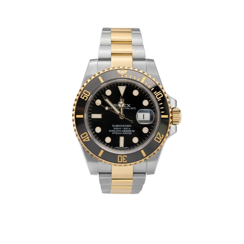 Submariner Date 40mm 116613LN Black Dial Stainless Steel & 18K Yellow Gold Watch