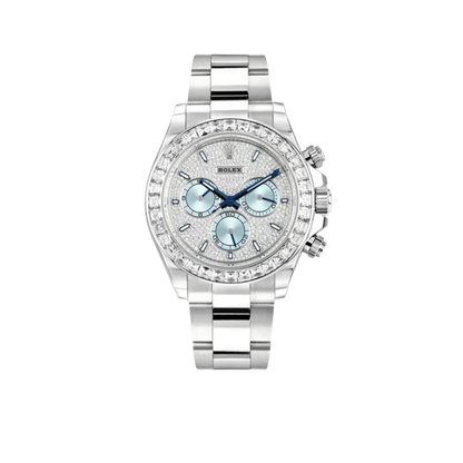 Daytona Diamond Pave Dial Platinum Watch 116576TBR