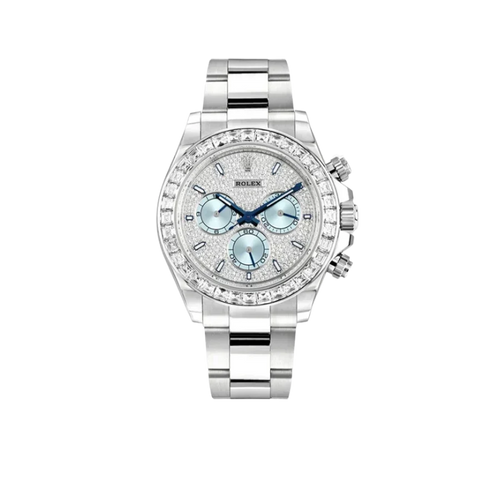 Daytona Diamond Pave Dial Platinum Watch 116576TBR
