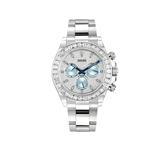 Daytona Diamond Pave Dial Platinum Watch 116576TBR