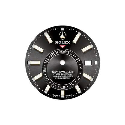 Sky-Dweller 42mm Oyster Yellow Gold 336938 Bright Black