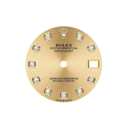 Datejust Oyster 31 mm Yellow Gold and Diamonds 278288RBR-0005