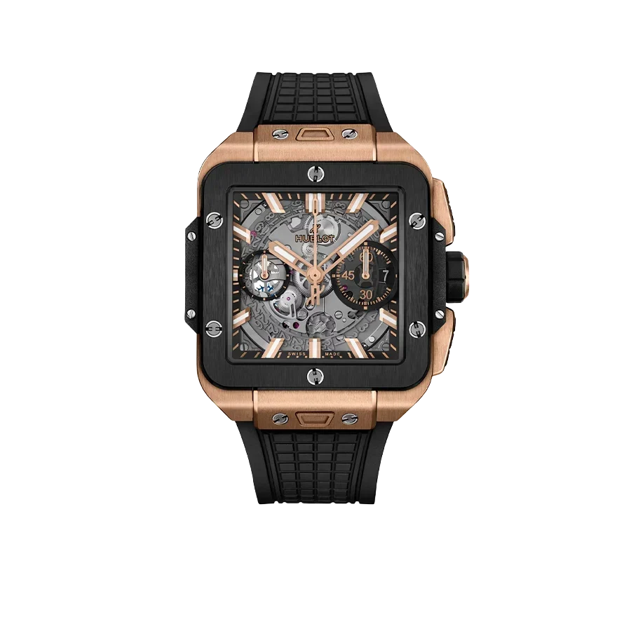 Square Bang Unico King Gold Ceramic 42mm Mens Watch 821.OM.0180.RX