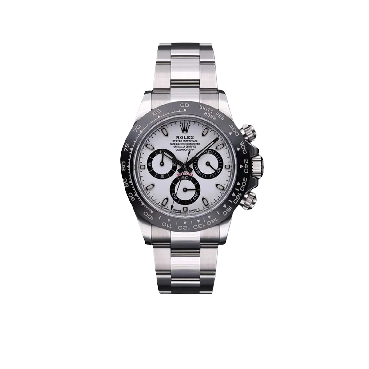 Daytona Panda 40mm White Dial 116500