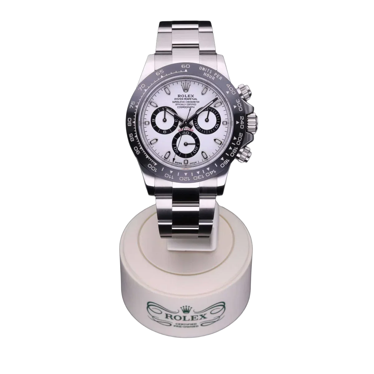 Daytona Panda 40mm White Dial 116500