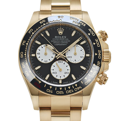 Rolex Daytona 40mm 126528LN 'Le Mans' Yellow Gold Black Dial
