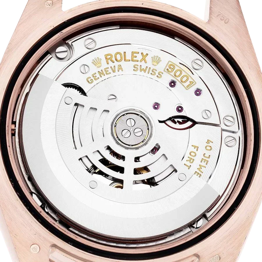 Sky-Dweller 42mm Rose Gold Slate Dial Mens Watch 326935