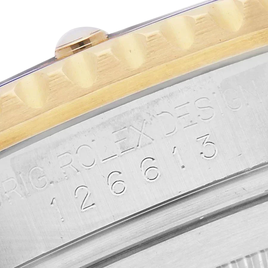 Submariner 41mm Steel Yellow Gold Blue Dial Mens Watch 126613