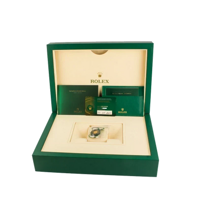 Day-Date 40 228348RBR Yellow Gold Diamond Bezel Champagne Roman Dial